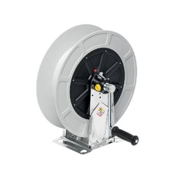 Picture of 74325.500 - Manual Hose Reel in AISI 304 Stainless Steel, Series 430, for Grease, without Hose