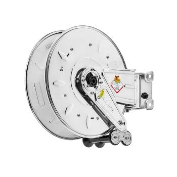 Picture of 8382.500 - Swivelling Hose Reel in AISI 304 Stainless Steel Series 390, for Grease, without Hose