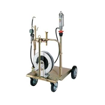 Picture of 37100/A - 18L/Min Trolley Mounted Kit for Drums 180-220 Kg, with Pneumatic Piston Pump Ratio of 5:1