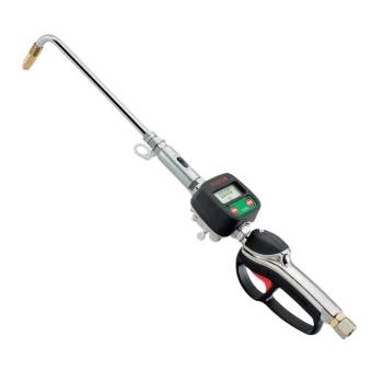Picture of 38156M - 10L/Min Oil Gun In Aluminum Series 1/2" 40AL with Digital Litre-Counter & Rigid Terminal